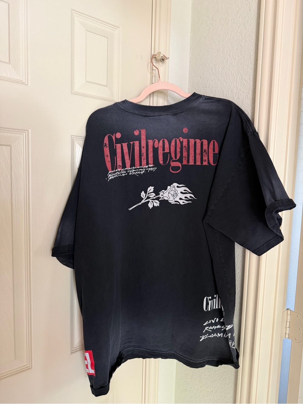 Deadpool Civil Regime Tshirt - Men | Color: Black | Size: XXL - Picture 2 of 4